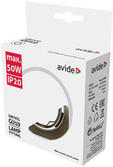 Avide GU10 Πλαίσιο Στρογγυλό Σαγρέ Χαλκός